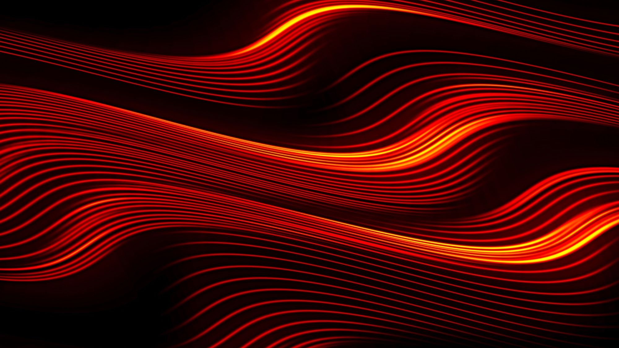 Red Abstract Image