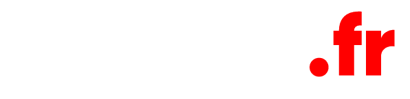 Janess.fr logo in white and red.